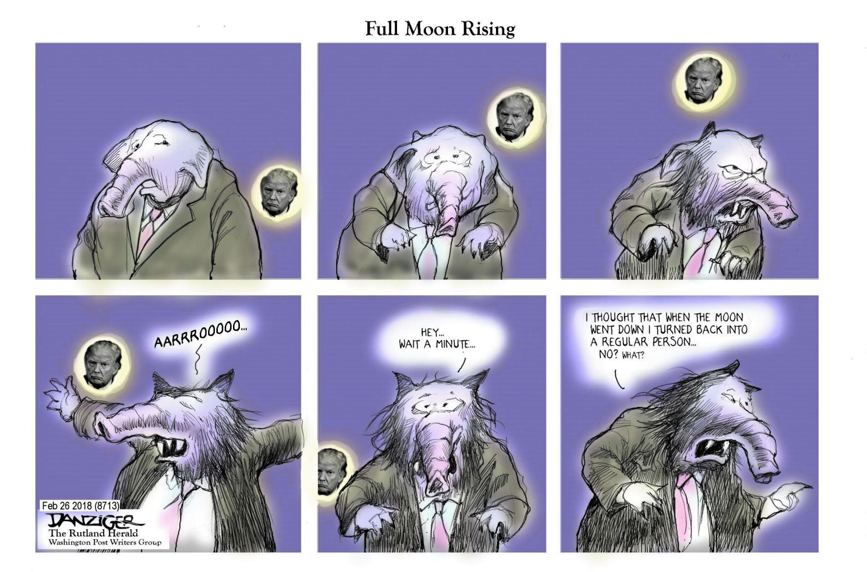 Jeff Danziger cartoon